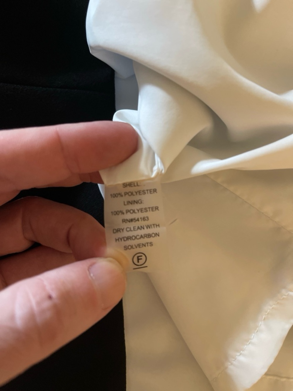 Calvin Klein Black Midi Sheath Dress with Cream Floral Cutouts - Picture 9 of 12